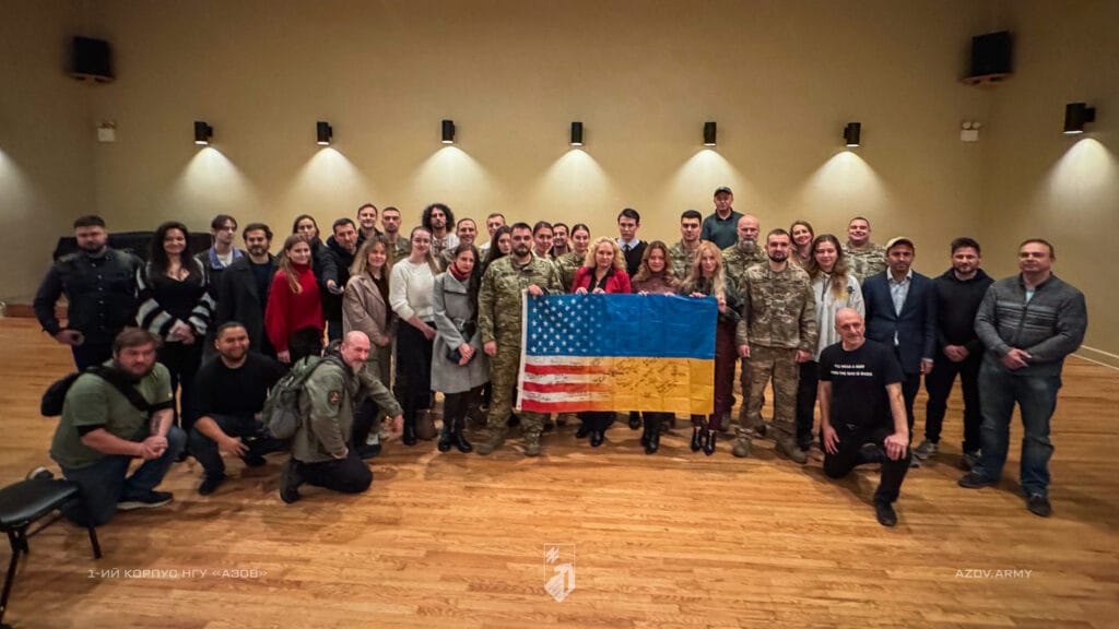 зустріч азовців з українською громадою сша