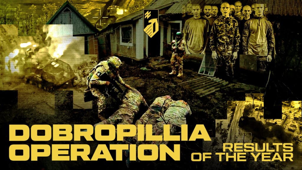 First Corps Azov of the National Guard of Ukraine: The first year, The first battle, Dobropillia Sector