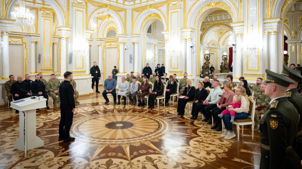 Президент України відзначив бійців 1 корпусу НГУ «Азов»