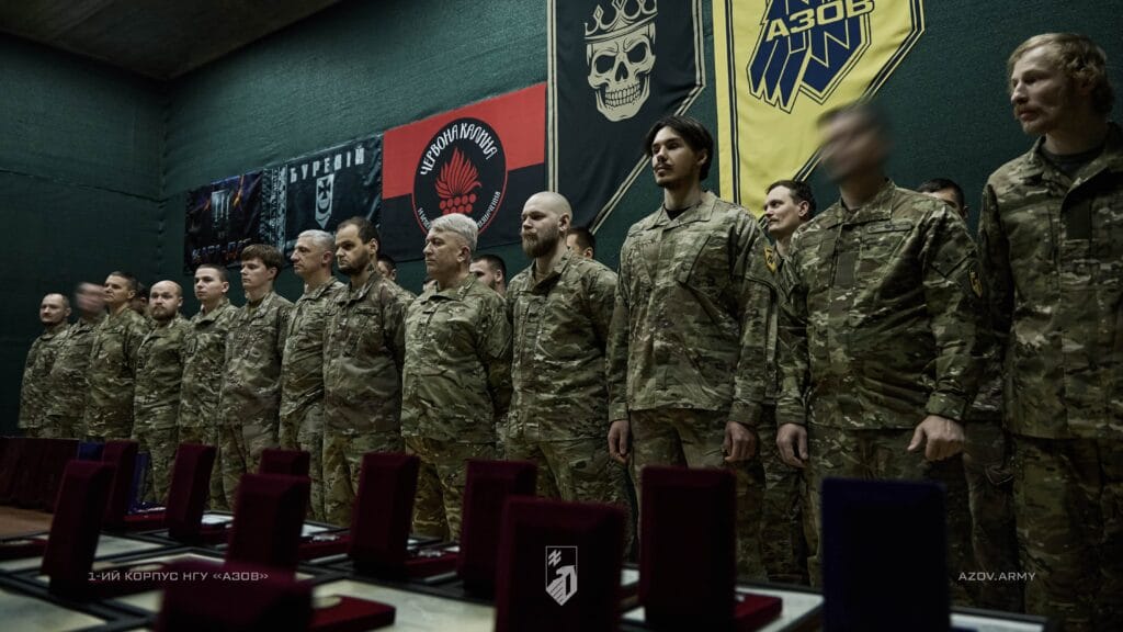 Бійці 1 корпусу НГУ «Азов» отримали відзнаки