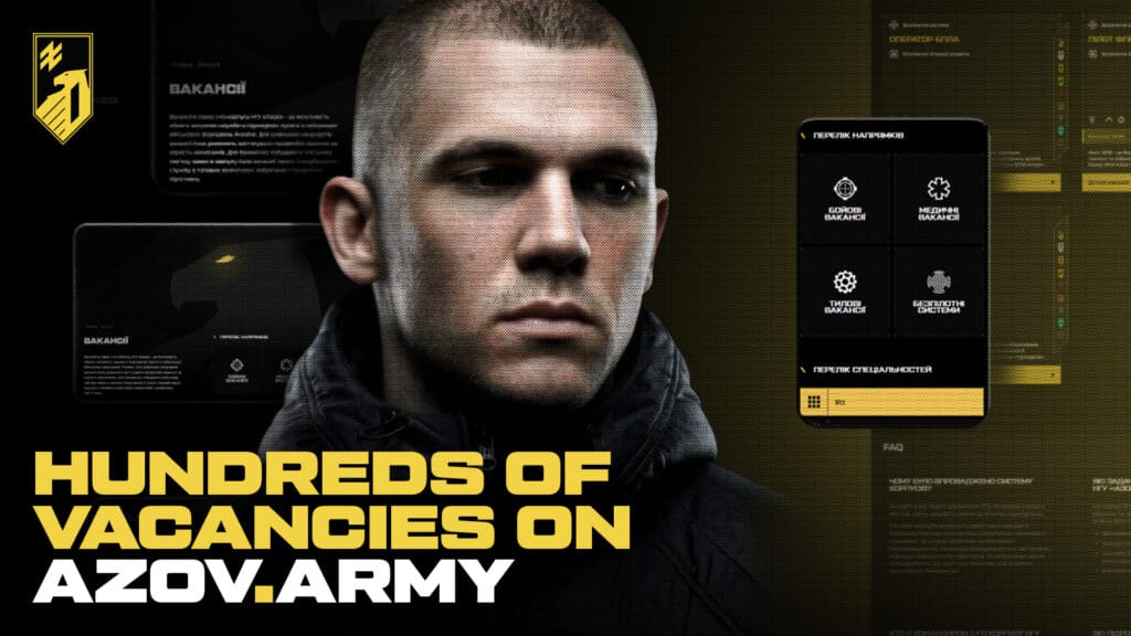 First Corps Azov launches its own job search platform