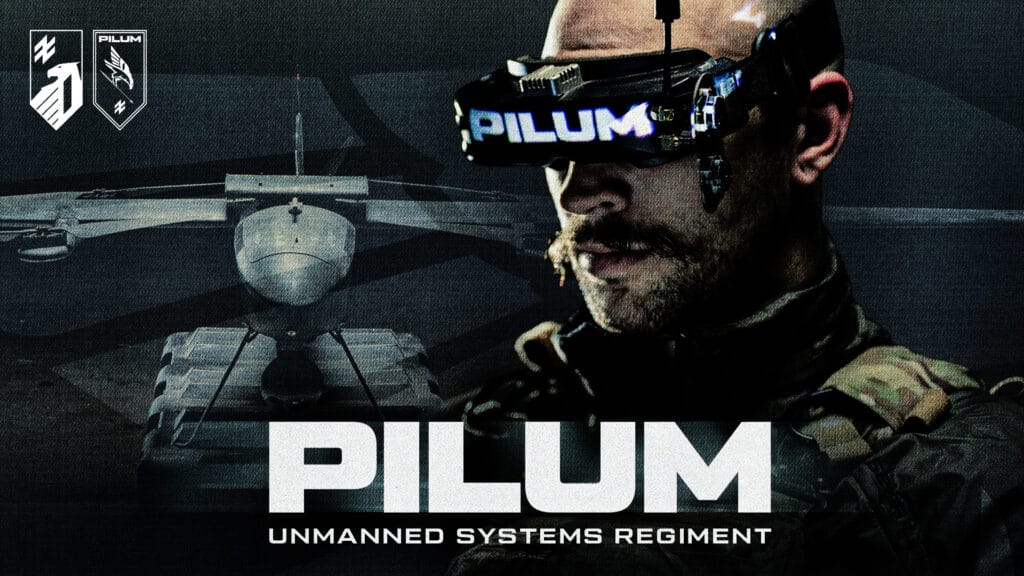 From now on, “Pilum” becomes the 41st Unmanned Systems Regiment within the First Corps Azov of the National Guard of Ukraine