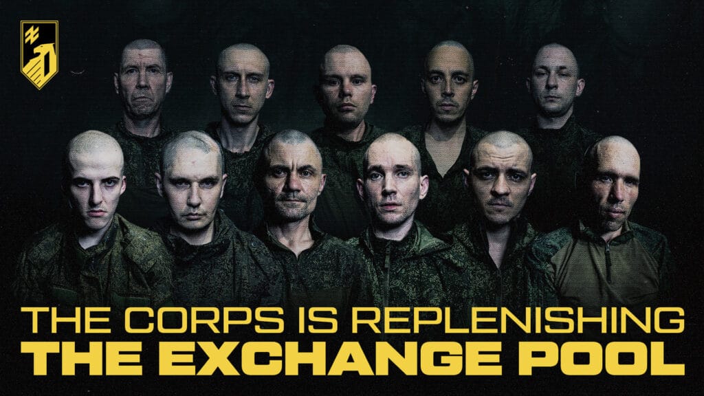 We’re building up our prisoner exchange pool so our brothers-in-arms can come home